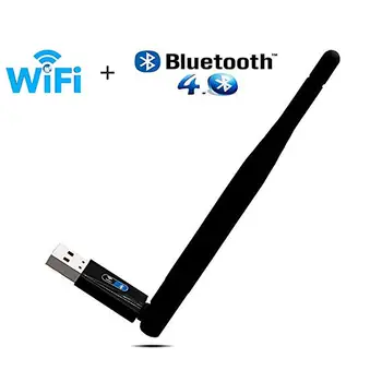 

2 in 1 Bluetooth Wifi Receiver Wireless USB Wifi Adapter 150Mbps Nano Computer Network Card Supports Windows 7/8/8.1/10/XP/Vista