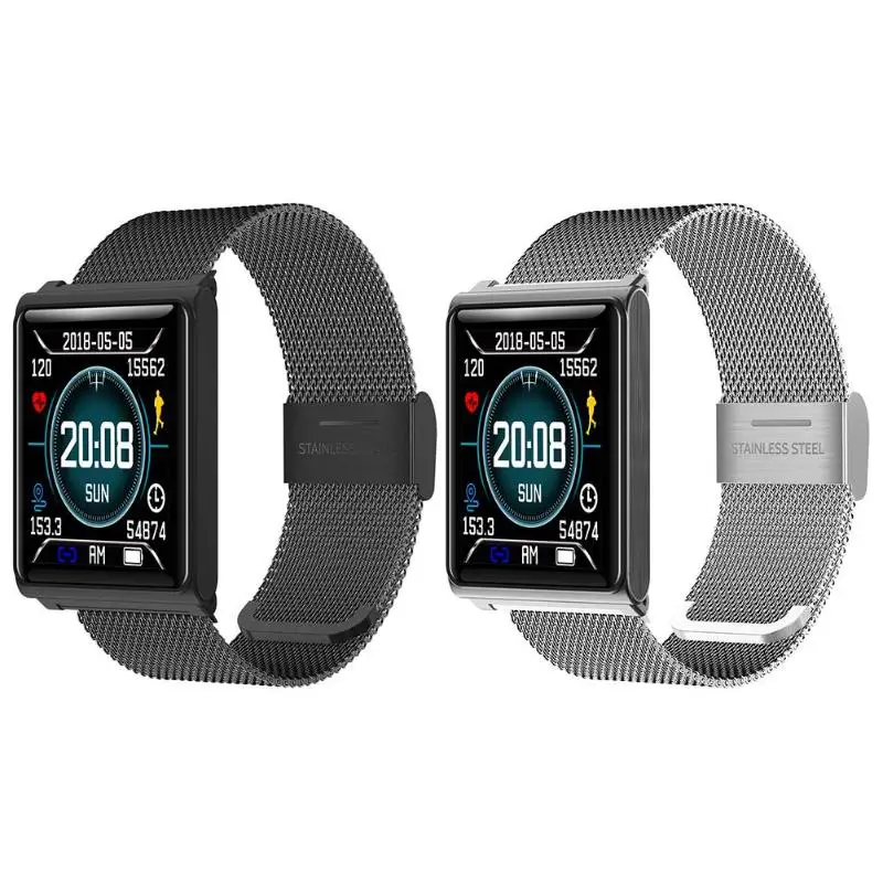 N98 Водонепроницаемый умный Браслет Шагомер сердечного ритма SmartWatch крови смарт-браслет