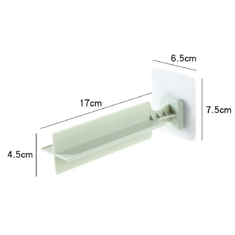 Punch-Free Plastic Paste Hanger Holder Wall Mount Hook Storage Rack Hooks Home Storage Organization 40FY270