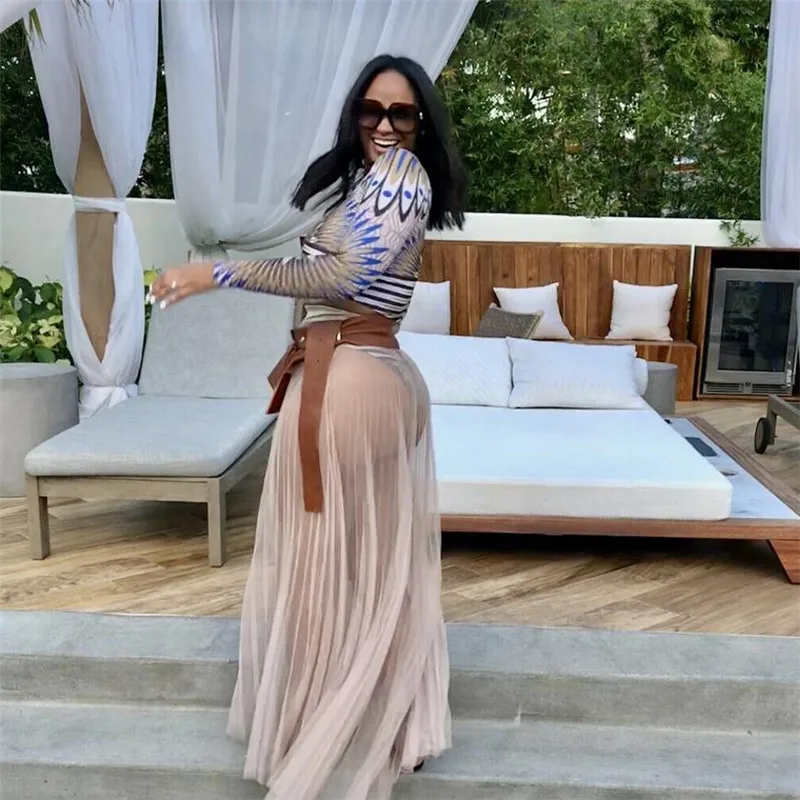 maxi wrap skirts
