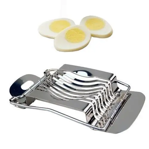 Home Kitchen Stainless Egg Slicer Sandwich Cutter Cut Sectioner Tool
