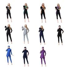 Shehang мусульманский купальный костюм сексуальный тонкий купальный костюм для женщин Пляжная полосатая блузка водный спортивный купальник леди уличный купальник