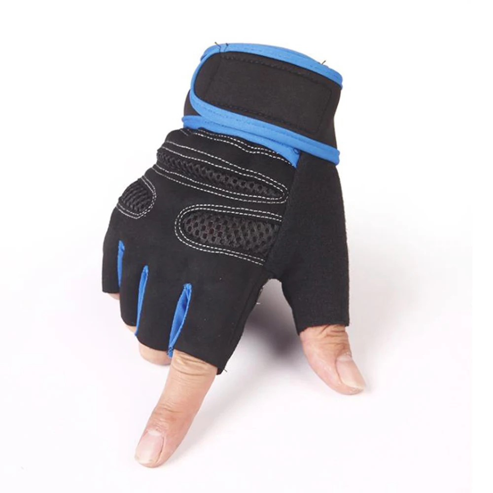 M-XL Gym Gloves Heavyweight Sports Exercise Weight Lifting Gloves Body Building Training Sport Fitness Gloves