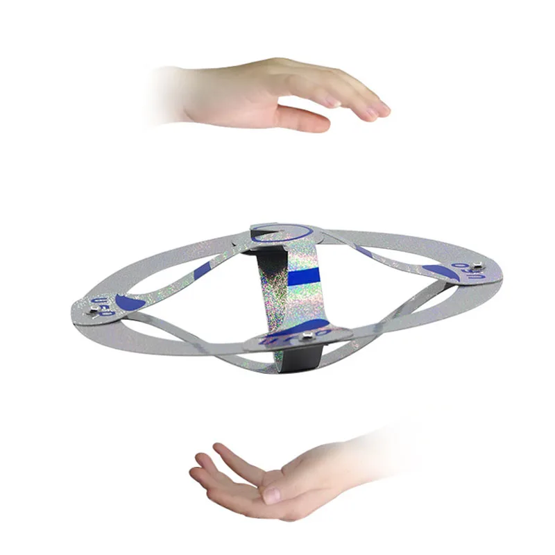 

Mystery UFO Floating Flying Saucer(Diamter 16cm) Magic Tricks Comedy Street Magic Float in Mid-air Gimmick Props Toys for Kids