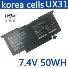 Original Battery 7.4V 6840MAH 50WH for Asus ZENBOOK UX31A UX31E C22-UX31 LAptop battery цена Original Battery 7.4V 6840MAH 50WH for Asus ZENBOOK UX31A UX31E C22-UX31 LAptop battery цены онлайн