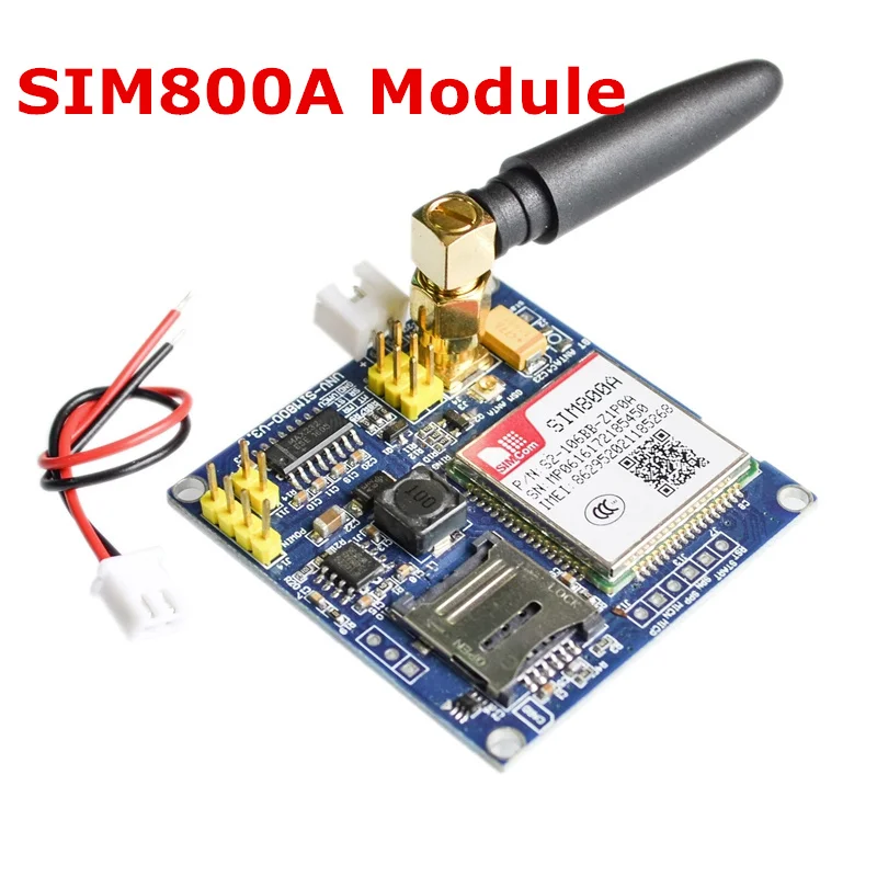 2 шт. SIM800A модуль \ коротких сообщений \ развитию \ GSM \ GPRS \ STM32 \ превышать SIM900A \ a6 51/STM32/MP430 SCM для UNO/Raspberry Pi