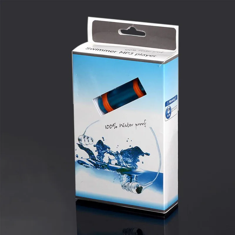 D8 Swimmer MP3 Player Package Box