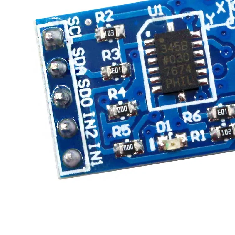 Glyduadxl345 IIC/SPI цифровое ускорение гравитационного наклона модуль датчика для Arduino