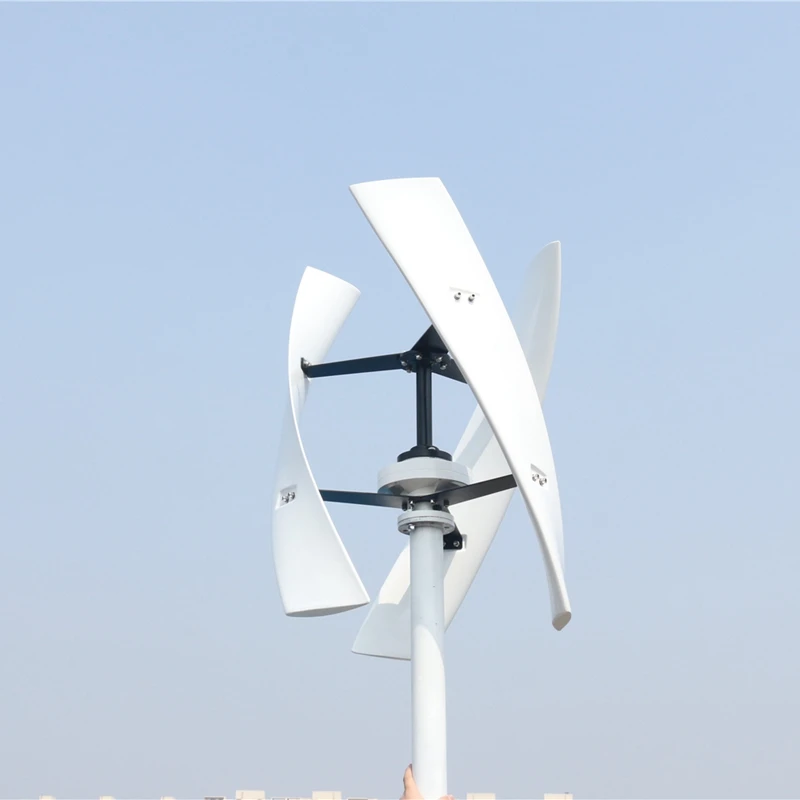 

Vertical Wind Turbine Generator 400w 600w Free MPPT Controller 2019 New