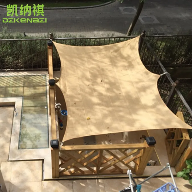 

185 gsm 95% UV HDPE Net for making Sun Shade Sail awning as for garden shades net