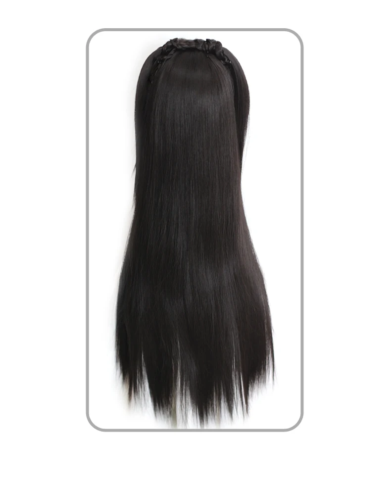 Черный Аниме Косплей винтажные волосы продукты длинные волосы принцессы Хэллоуин вечерние аксессуары для косплея горничной