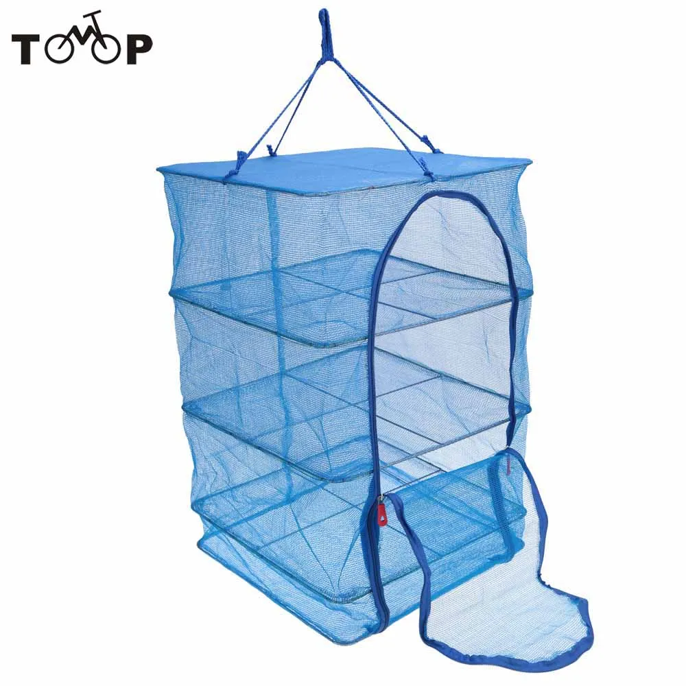 Buy 40 x 40 x 65cm 4 Layers Fish Drying Net Durable