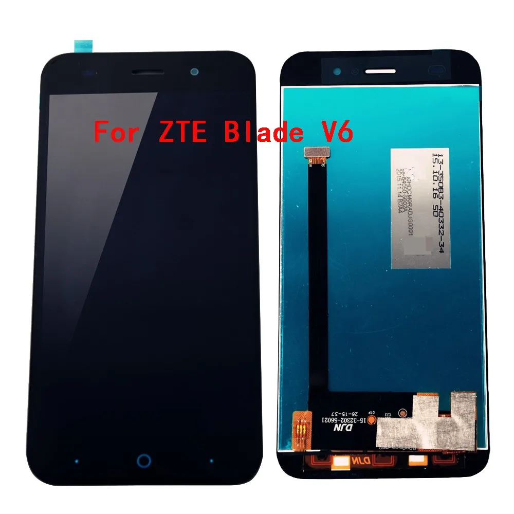 5 0 inch Black Full LCD DIsplay Touch Screen Digitizer Assembly Replacement For ZTE Blade X7