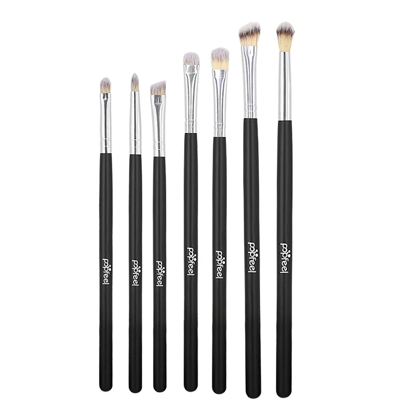 

Brand Professional Makeup Brush for Make up Eye shadow Eyebrow Cosmetics Brushes Black/White 7pcs Eyes Makeup Brushes