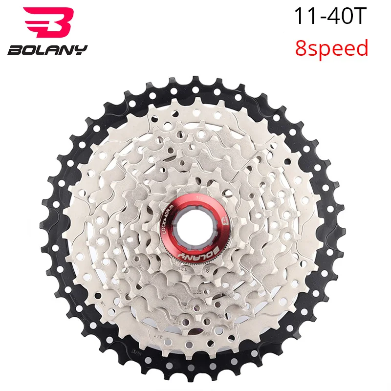 Bolany MTB 8 скоростной велосипед Freewheel 11-40T 42T кассета для горных велосипедов инструмент запасные части для велосипедов Совместимость для M410 Sram X4