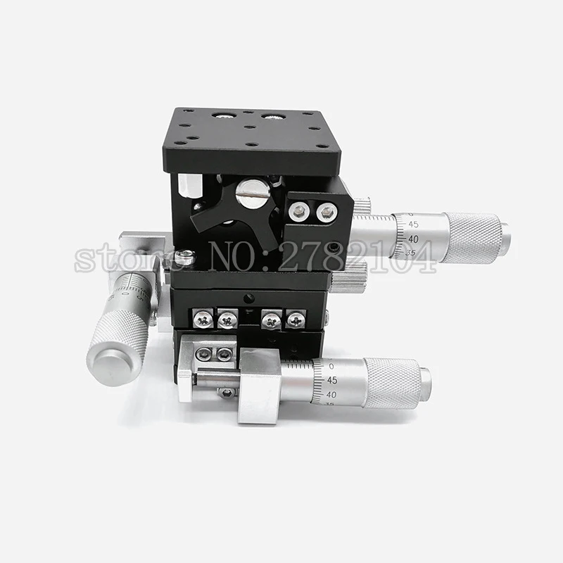 XYZ Axis 40*40 Trimming Station Manual Displacement Platform