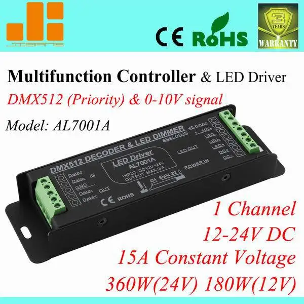Multiple LED drviers, DMX & 0 10V dimming driver, DMX dimmer driver