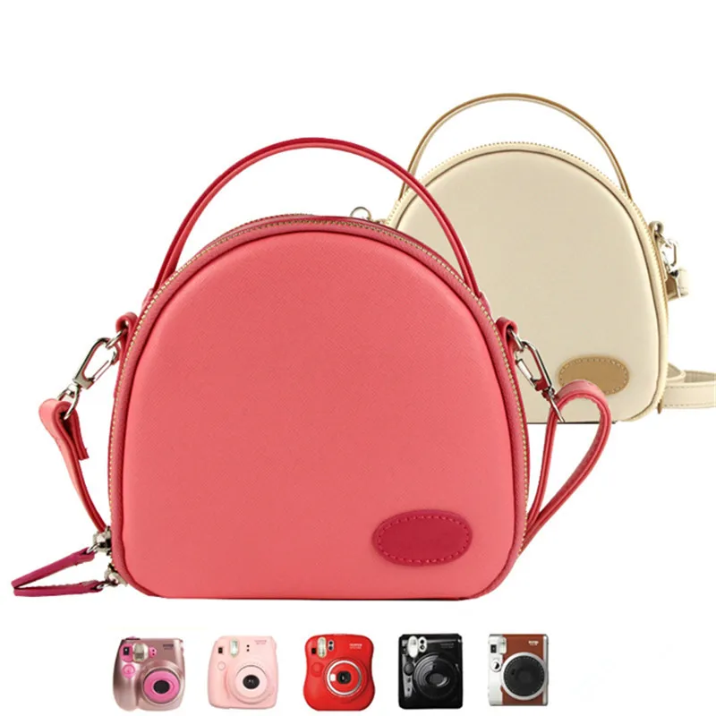 Instax Mini Case Bag Pu Leather Camera Cover For Mini 25 50s 7s 8 Fuji Fujifilm camera : image Instax Mini Case Bag Pu Leather Camera Cover For Mini 25 50s 7s 8 Fuji Fujifilm camera