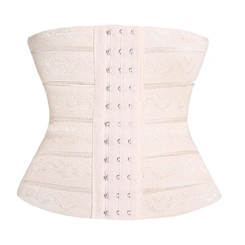 

Women Exercise Rubber Underbust Cincher Corset Correction Elastic 3 Breasted Buckle Modeling Multifunction Weight Loss