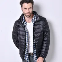 2017 autumn winter men jacket coat male stand collar waterproof jacket warm windbreaker solid padded parka outerwear & coats 3XL