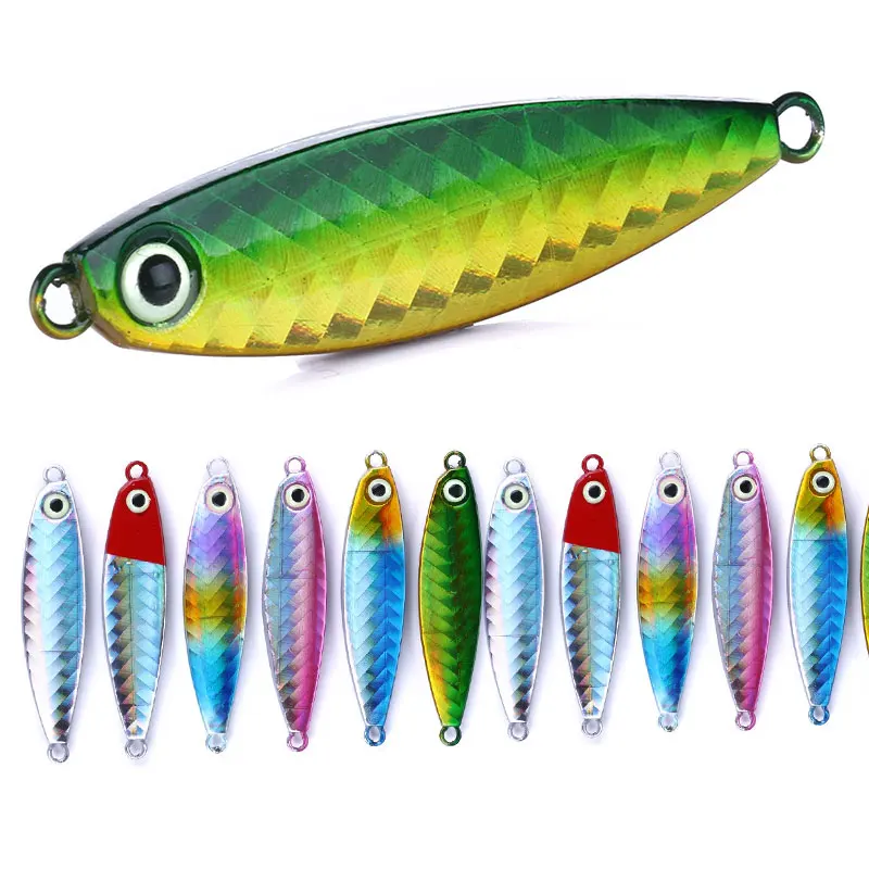 1PC Metal Fishing Lures 15g & 20g Lead Fishing Tackle Metal Jigging