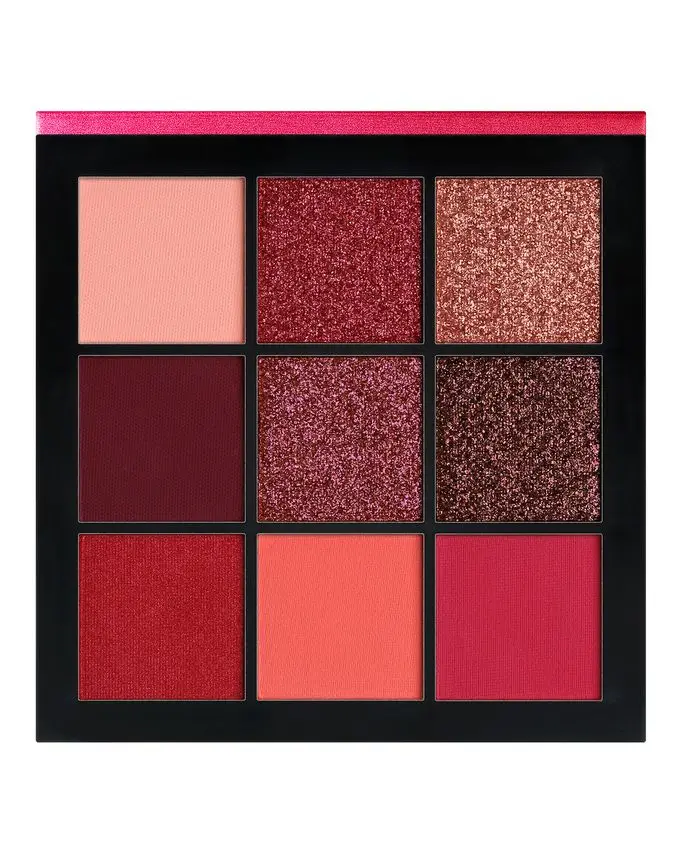 Новинка Huda beauty Ruby Obsessions палитра теней для век Палитра матовая Мерцающая ню макияж дымчатый блеск Тени для век Пудра