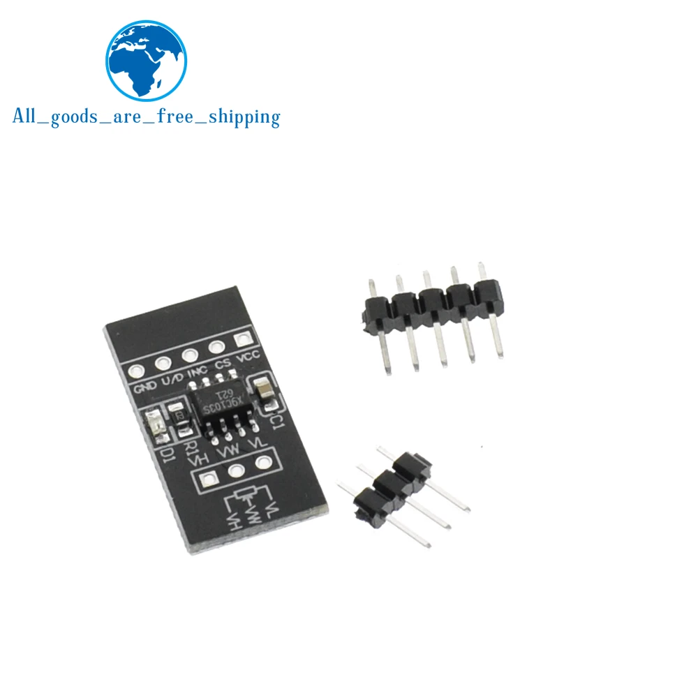

TZT NEW X9C103S Digital Potentiometer Module for Arduino