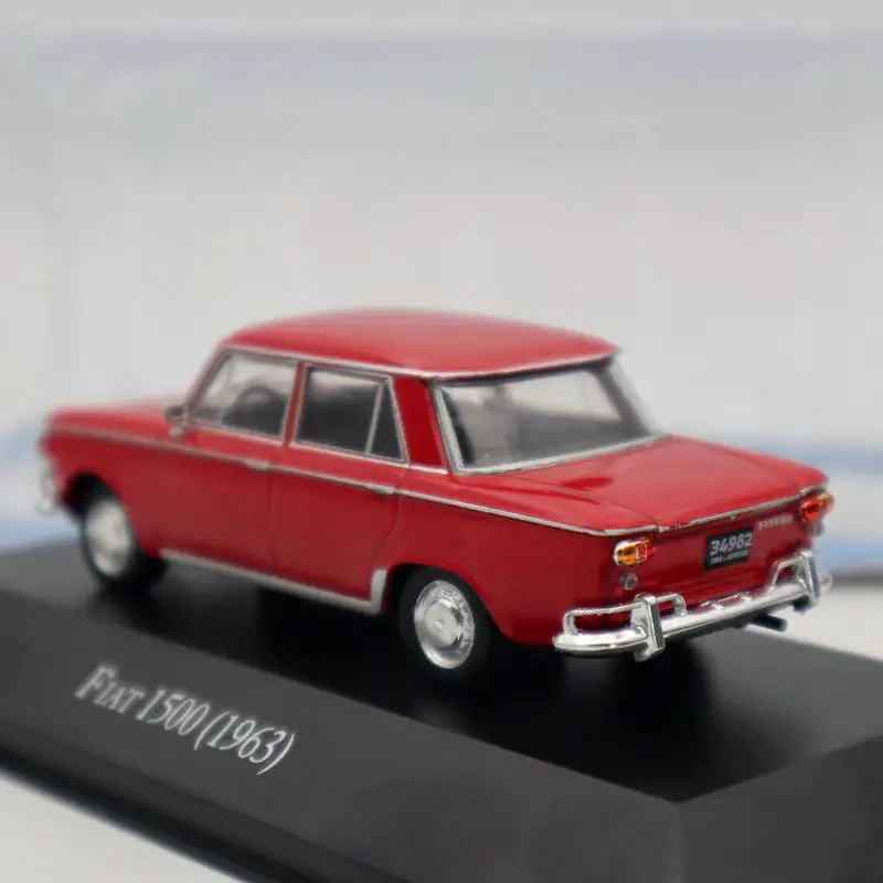 IXO Altaya 1:43 Fiat 1500 1963 красные литые модели ограниченная серия коллекционные