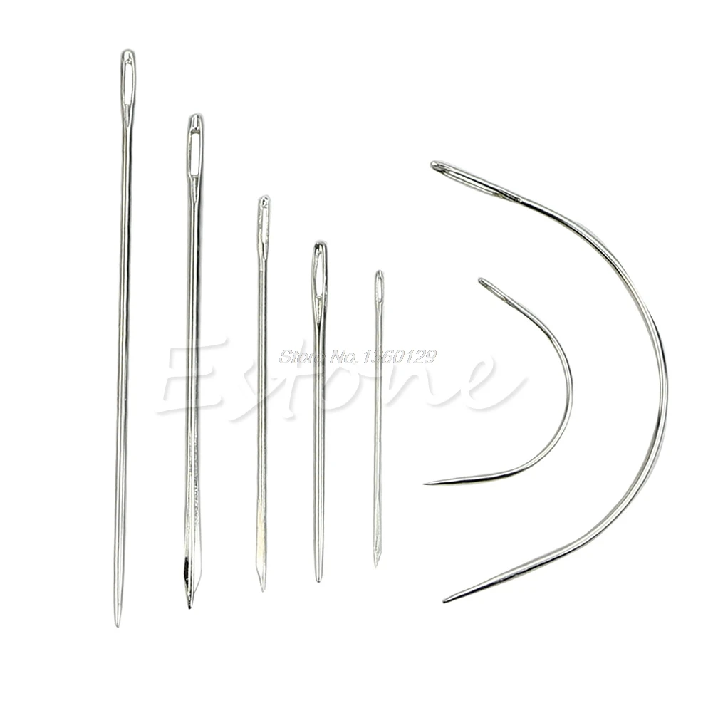 

7 Hand Repair Upholstery Glover Sail Carpet Leather Curved Canvas Sewing Needles S08 Wholesale&DropShip
