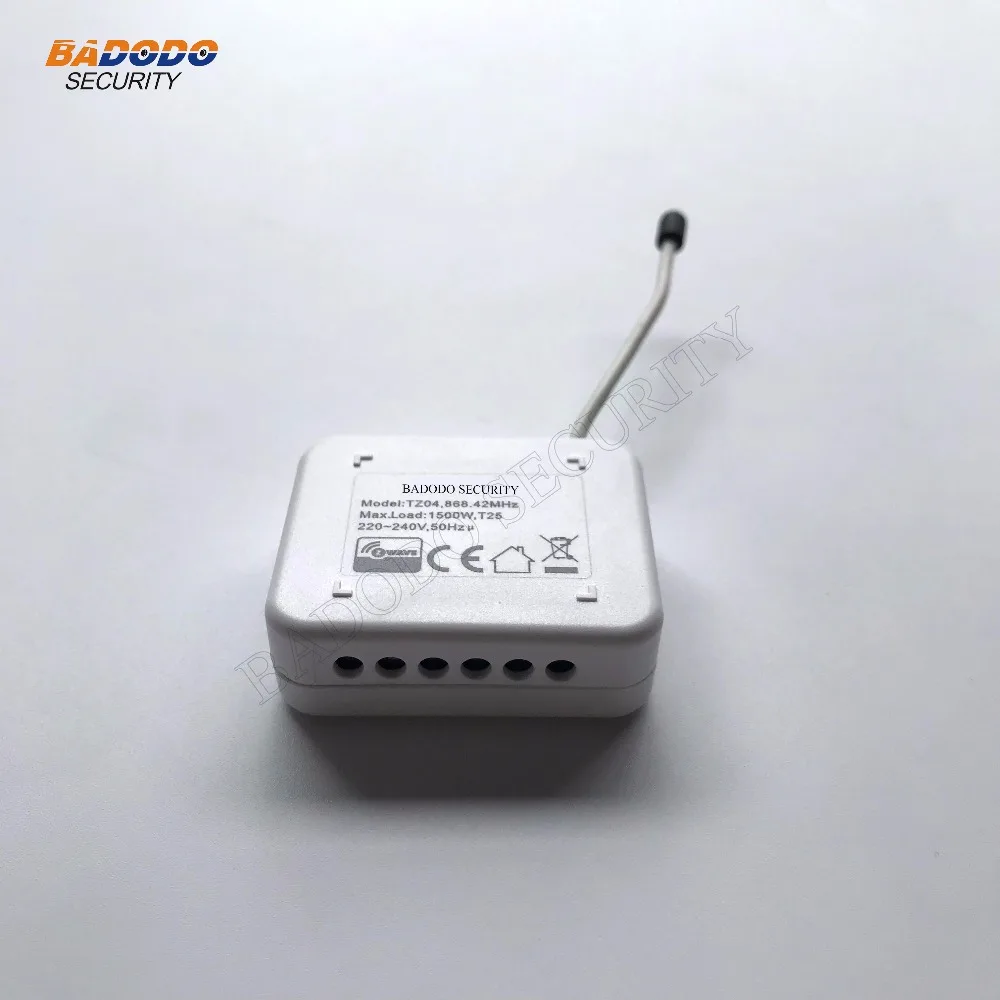 

Clear stock price TZ04 In Wall switch module Z-Wave dual Relay switch Insert 2x1,5kw with Power Meter AU 921.42MHz
