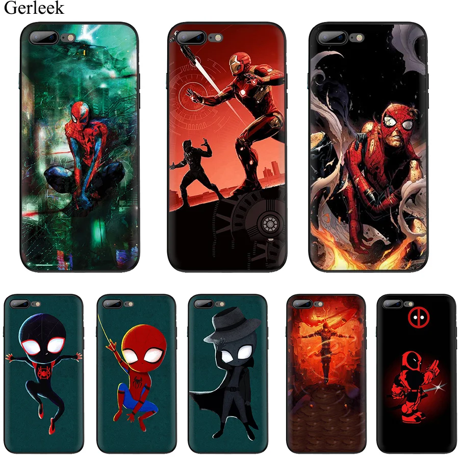 Desxz Our Friend Spiderman Club Soft TPU Case For iPhone 5 5s SE 6 6s 7 8 Plus X XR XS Max Cover Protection | Мобильные телефоны и