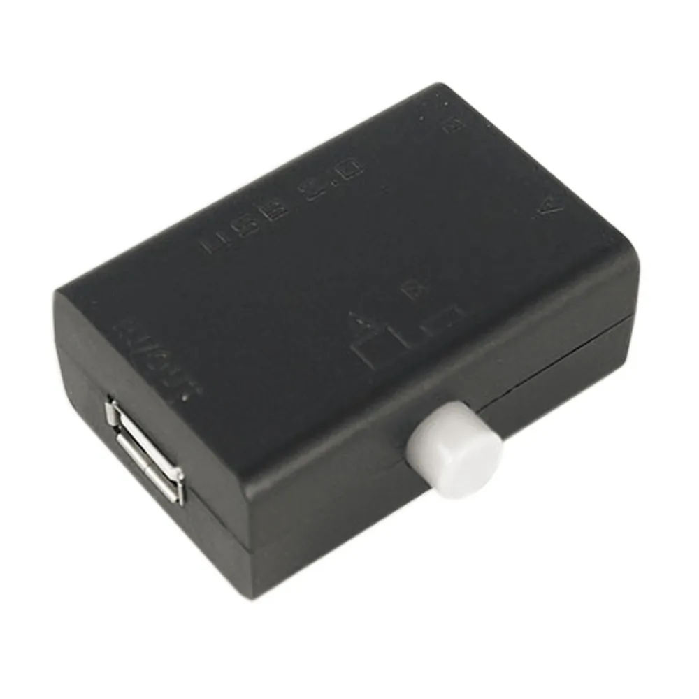 Горячее предложение Высокое качество USB обмен переключатель коробка концентратор 2 порта ПК компьютер Сканер Принтер руководство Горячая Акция