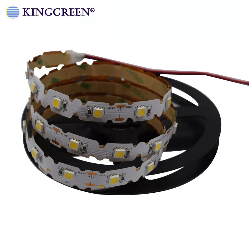 buy S type 5050 flexible led strip DC12V 24V 42LED m 5m Roll high CRI gt;90 W R G B Y RGB high bright LED rope bibon tape free shipping