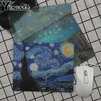 

Yinuoda Van Gogh Starry Night Comfort Mouse Mat Gaming MousepadKeyboard Mat Table Mat Mouse Pads Gaming Mousepads