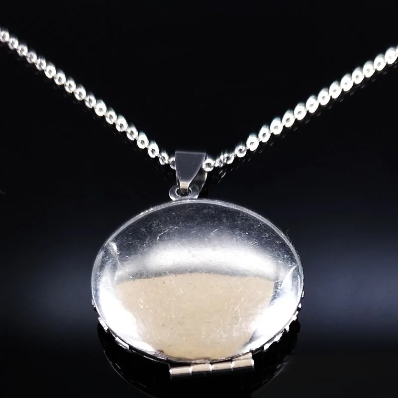 Полые Любовь Круглые DIY секретные сообщения медальон из нержавеющей стали