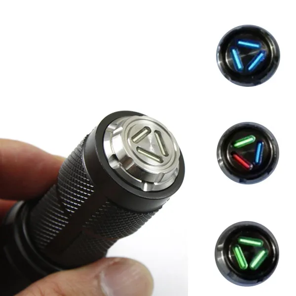

Jiguoor 1.5x 6mm Tritium Titanium Alloy Tail Light Cap For Blackwater SR71