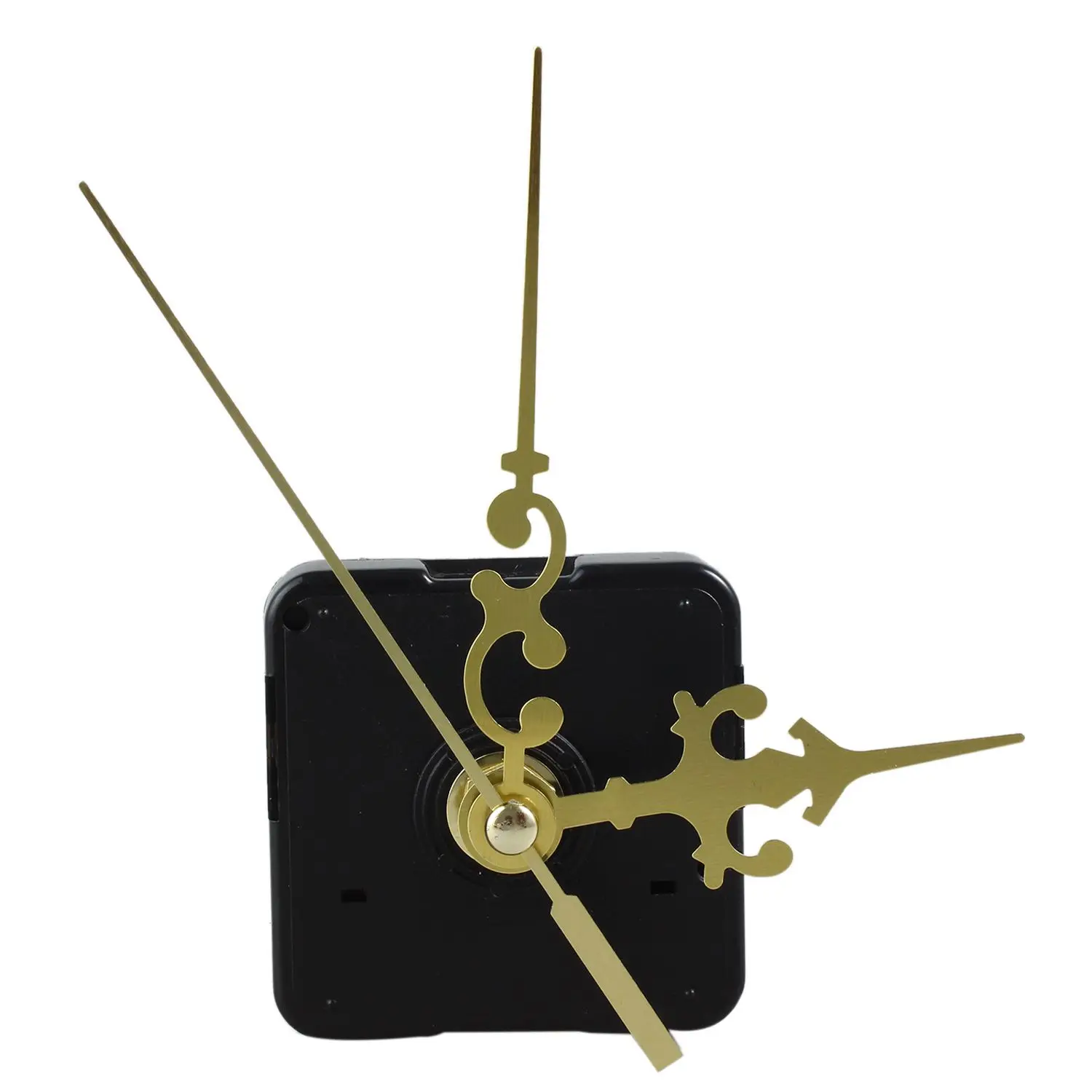 DIY Clock plastic+Metal Texture Creative Wall Retro movement Accessories Gold |