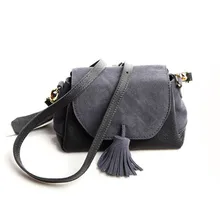 2New Arrival Genuine Leather Female Shoulder Bag Tassel Women Crossbody Bag 2019 Fashion Messenger Bag Small Flap Bags for Lady loshaka fashion small chains bag women candy color tassel messenger bags female handbag shoulder bag flap women wallets for lady