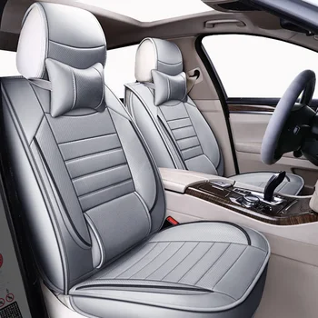 

( Front + Rear ) Special Leather car seat covers For Hyundai solaris ix35 i30 ix25 Elantra accent tucson Sonata auto accessories