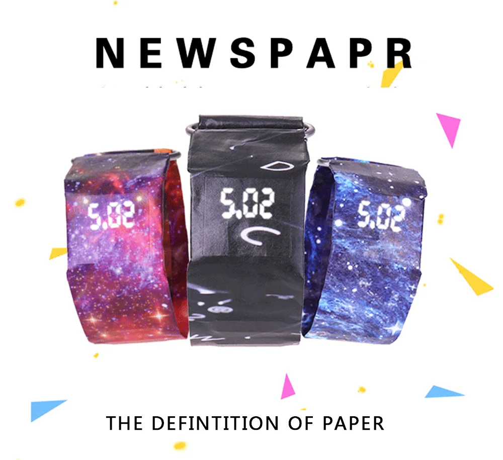 

2019 Women Watches Fashion LED Digital Waterproof Couple Casual Resin Strap Watches Creative New Design Relogios Femininos