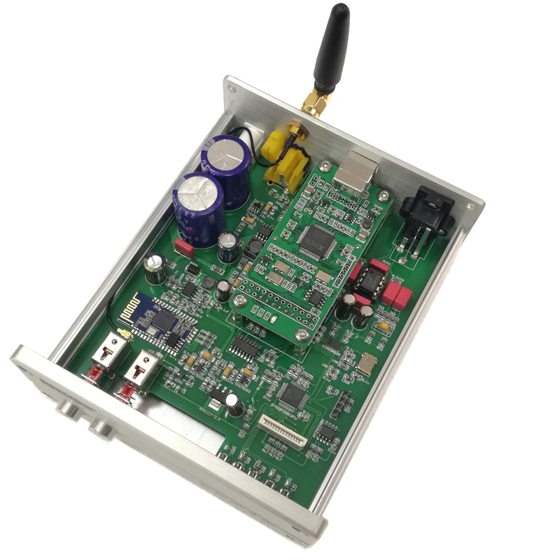 ES9038Q2M USB DAC bluetooth 5 0 XMOS XU208 ES9023 DSD256 32 бит/384 кГц оптический коаксиальный вход декодер