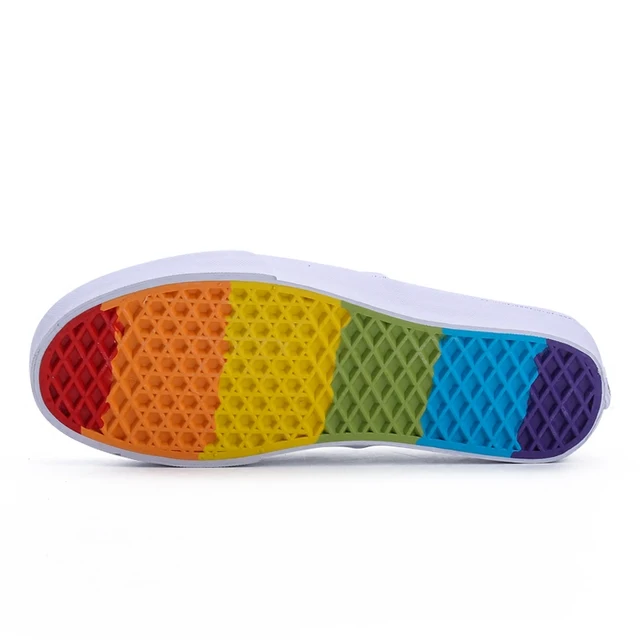rainbow sole vans rainbow sole vans