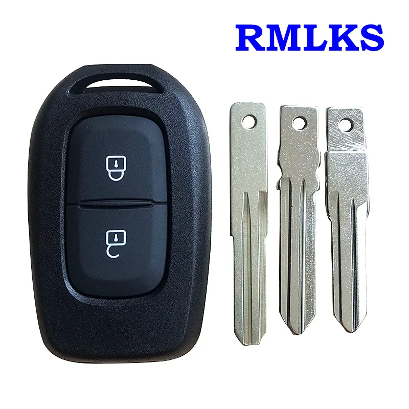 

New 2 Buttons Replacement Remote Key Shell Case for Renault 2 Button Remote Key Blank Fob Cover