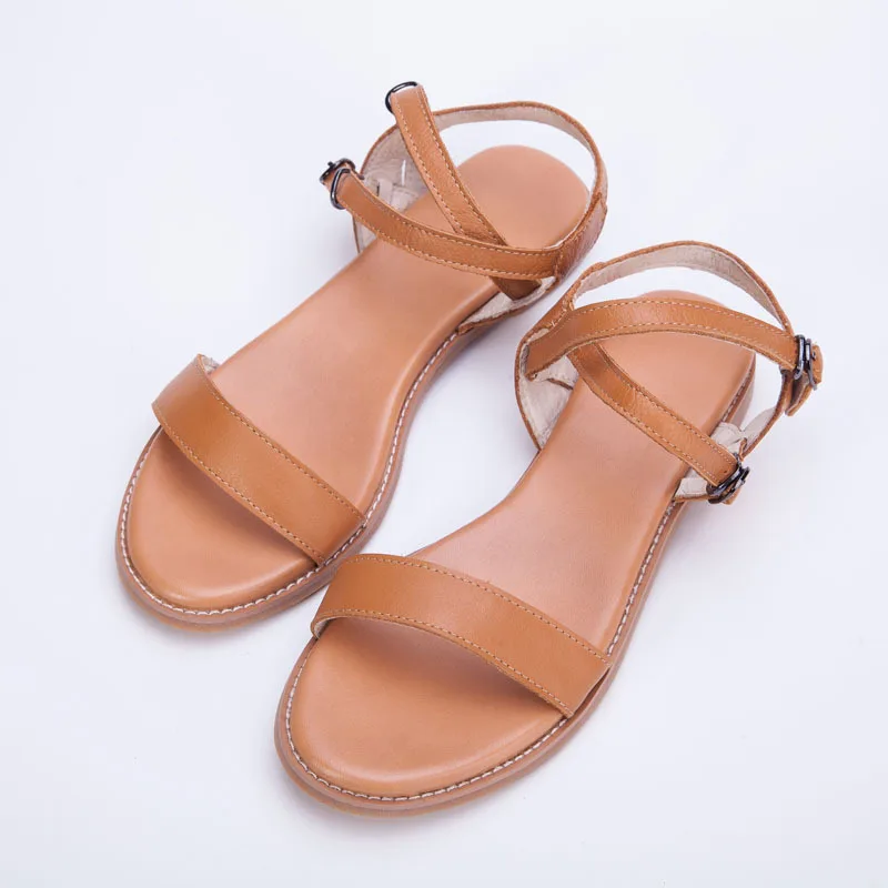 Hot sell,2016 new head layer cowhide pure handmade Leisure simple literature and art Sandals,retro art mori girl shoes,2 colors Hot sell,2016 new head layer cowhide pure handmade Leisure simple literature and art Sandals,retro art mori girl shoes,2 colors