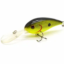 15G 10.5cm Big Temptation Fishing Lures Minnow Crank Bait Crankbait Bass Tackle Treble Hook bait wobblers fishing free shipping