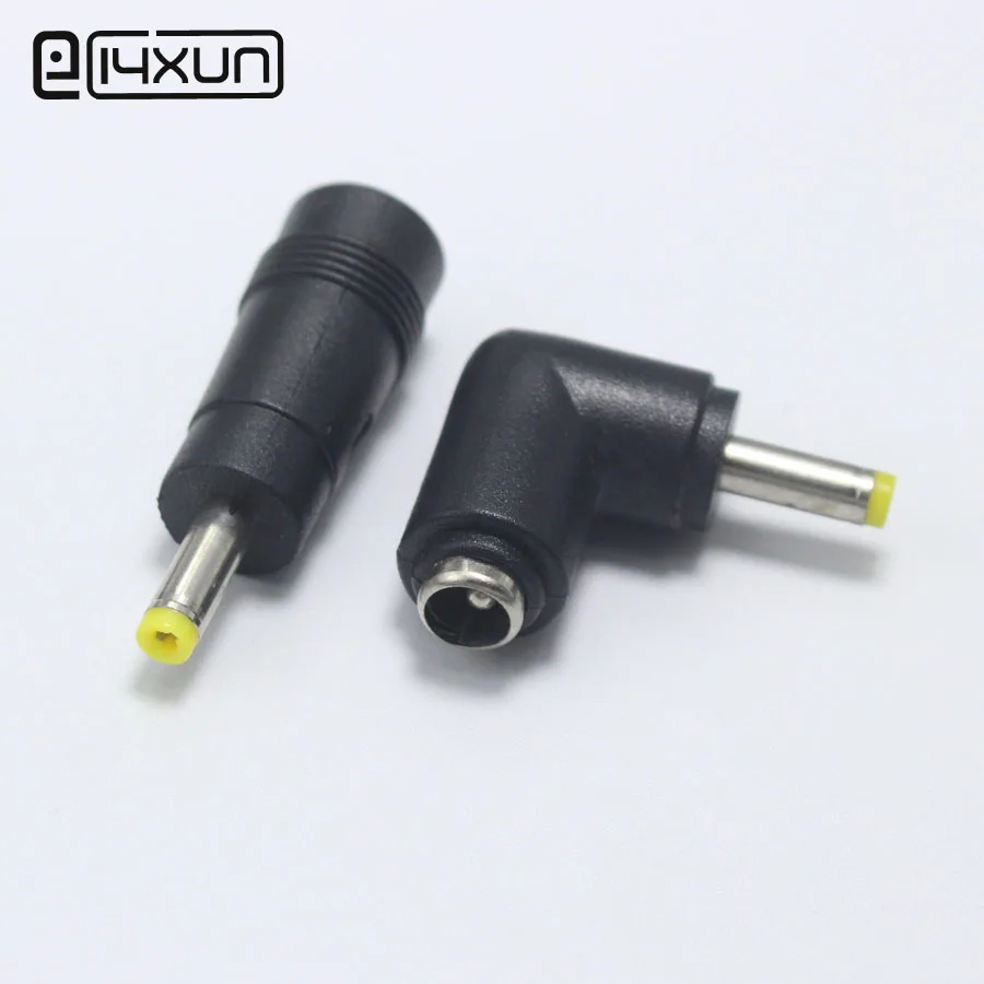 

1pcs 5.5 x 2.1 mm Female jack to 4.0*1.7 Male Plug 90 /180 Degrees DC Power Plug Connector Adapter for PC Phone Toys ect