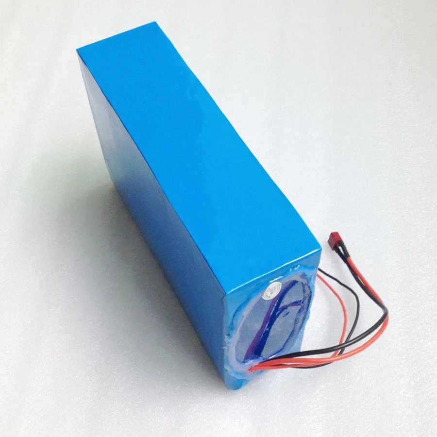 Flash Deal Great 48V 24AH 1000w Rechargeable Electric Bicycle Battery Li-ion Battery with PVC case charger and BMS for Sanyo 3400mah cells 2