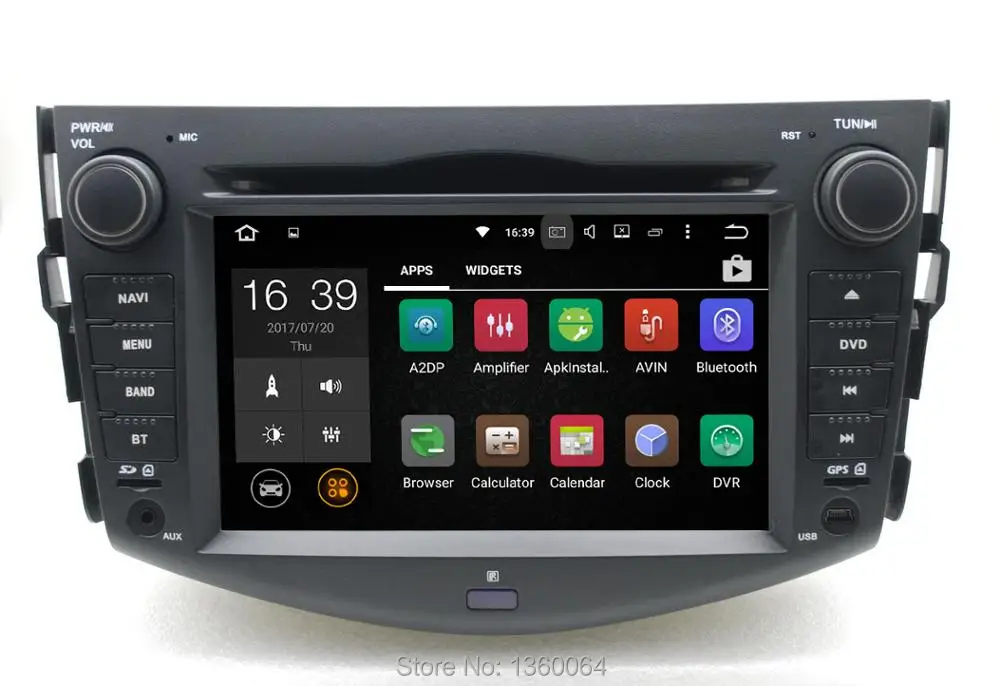 Clearance PX3 Quad Core 2G RAM Android 7.1 Car DVD GPS For Toyota rav4 2007 2008 2009 2010 2011 2012 Car Radio Stereo Bluetooth Wifi 3G 1