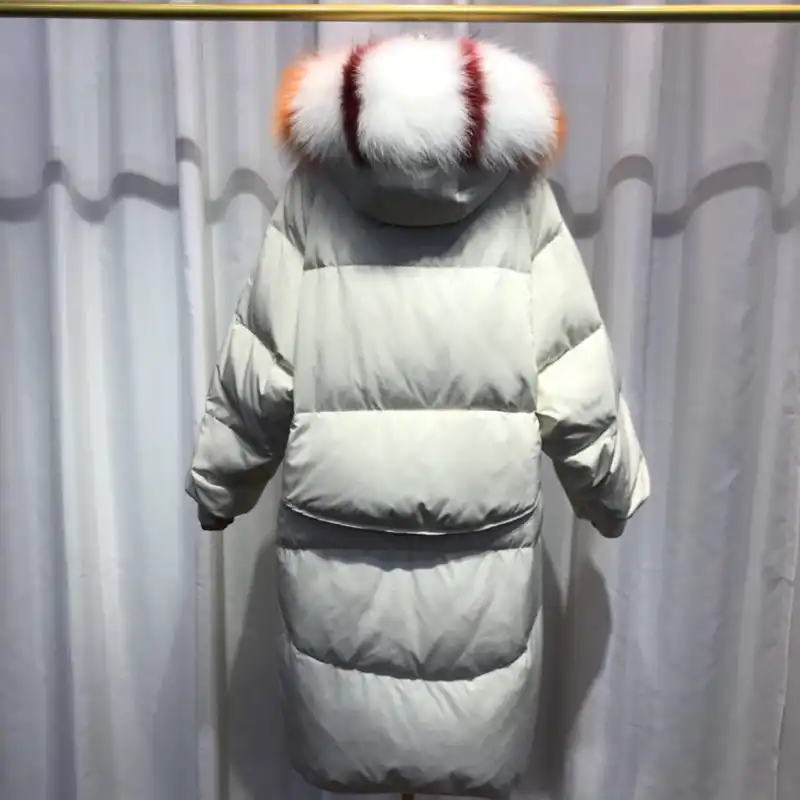 casaco pena de ganso plus size