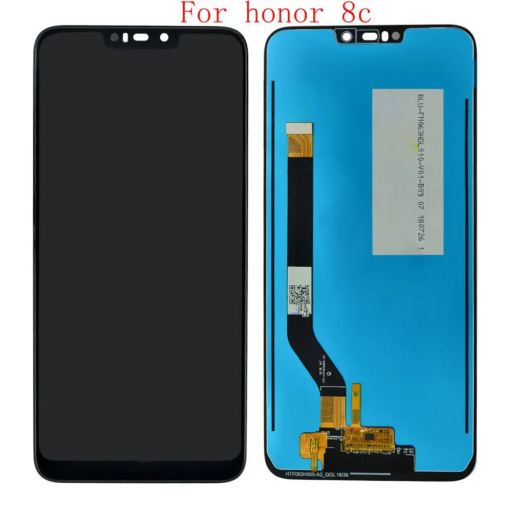 

For Huawei honor 8C BKK-AL10 LCD Screen Display+Touch Screen Digitizer Full Replacment Pantalla parts For honor 8C lcd screen